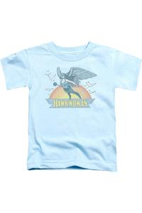 Футболка с коротким рукавом для малышей Hawkwoman от DC Comics Gildan, светло-голубой