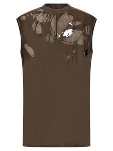 Топ 'Tarp T' DRKSHDW, серый