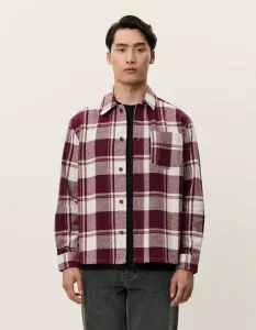 Рубашка с чеком на кредит Les Deux, Fig Red