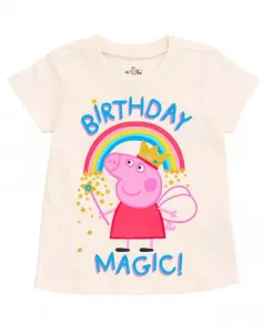 Футболка для девочек Toddler Peppa Pig, белый