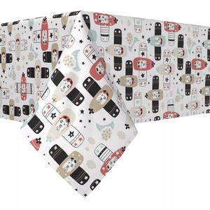 Прямоугольная скатерть, 100% полиэстер, 60x120 дюймов. Пилоты тигров в самолетах.