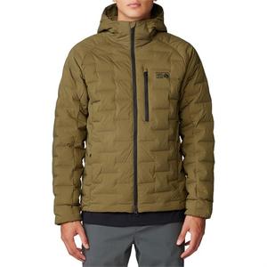 Толстовка с капюшоном Stretchdown - мужская Mountain Hardwear, Combat Green