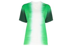 Футболка с логотипом в технике тай-дай AMBUSH, зеленый