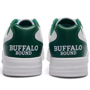 Кеды, скейтборд обувь унисекс низкий верх белый/зеленый Buffalo Bound