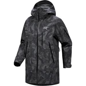 Arcteryx Свободная куртка с принтом, Black Grottoflage