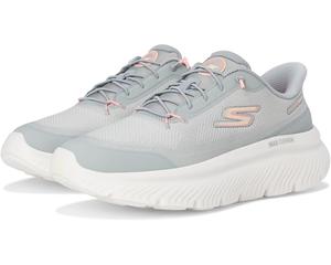 Кроссовки SKECHERS Performance Go Walk Max Cushioning Hyper Burst Nikita Hands Free Slip-Ins, цвет Gray/Pink