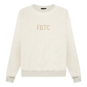 Рубашка Fear of God Inside Out Crewneck Sweatshirt 'Cream Heather'