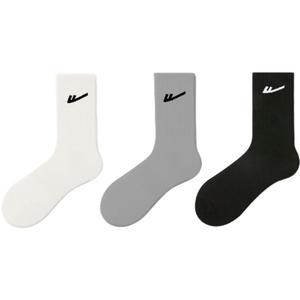 Унисекс носки до колена WARRIOR, 3 pack (черный, белый, серый)