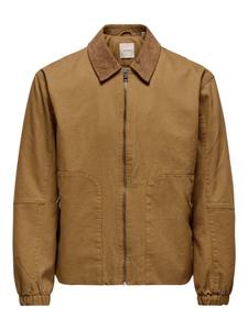 Only & Sons Межсезонная куртка 'ONSErik' в коричневом цвете