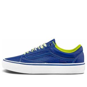 Кроссовки quartersnacks x old skool pro ltd blue Vans, синий