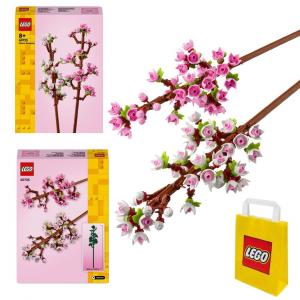 LEGO ICONS 40725 Cherry Blossom Cherry Blossom Flowers Botanical + подарочный пакет LEGO