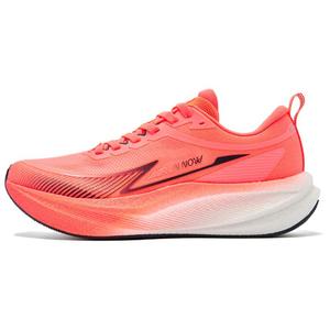 QIAODAN Кроссовки для бега с низким верхом, амортизирующие, противоскользящие и износостойкие, мужские, красные