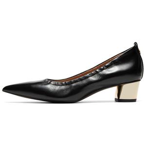 Joypeace Женские туфли на платформе с массивным каблуком черные, цвет Black