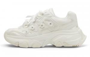 CHARLES&KEITH Маленькие CK высотаувеличивающие противоскользящие низкие массивные кроссовки женские multicolor