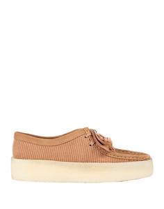 Туфли на шнуровке Wallabee Cup.W Clarks, коричневый