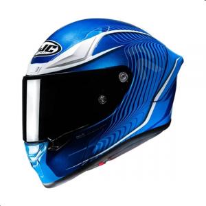 Мотоциклетный шлем HJC RPHA 1N Lovis с визором HJ-35 Pinlock, одобрен DOT (MC2, Small)