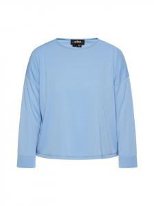 Женская блузка с длинными рукавами светло-голубого цвета usha BLACK LABEL