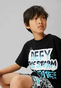 Nkmmod fortnite ss nreg box noos футболка с принтом bfu Name It, Black