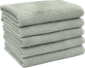 Банные полотенца Zollner 00000462 5er-Set, серый