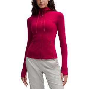 Куртки и пальто женские Lululemon, berry rum красный/brml