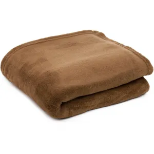 Плед Color в однотонных спокойных цветах, уютный плед Gözze, серо-коричневый