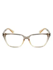 Очки в прямоугольной оправе Calvin Klein, серый