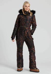 Зимний комбинезон SKI WITH TRIM South Beach, коричневый