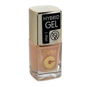 Косметика Коралловый гибридный гель-лак для ногтей № 42 телесный цвет 11 мл, Delia