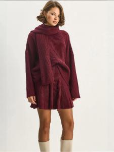 Bianco Lucci Workwear в цвете бургунди