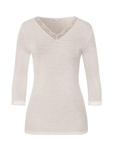 Пижамная рубашка Hanro  Woolen Lace, белый