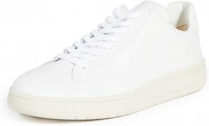 Мужские кожаные кроссовки Veja V-12, белый