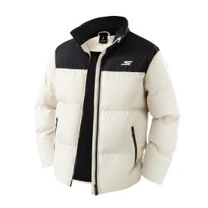 Skechers Пуховик унисекс черный хаки, Black/Khaki-001J