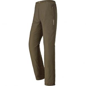 Мужские хлопковые брюки, средней длины, прямого кроя Montbell, taupe umber