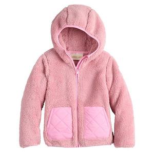 Детская флисовая куртка с молнией Madden Girl, Mauve