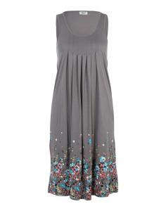 Пляжное платье BEACH TIME, Grey/Dark grey