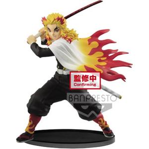 BANPRESTO Фигурка Kimetsu No Yaiba Vibration Stars Kyojuro Rengoku Version B коричневый & белый