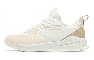 361° Женские противоскользящие износостойкие кэжуал лоу-топс бежево-белые, цвет White Beige