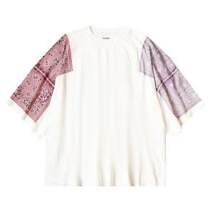 Футболка Kapital Jersey Bandanna Huge T-Shirt (Cookie), Purple