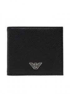 Большой кошелек Emporio Armani, черный