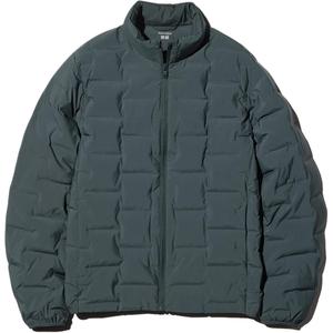 UNIQLO Пуховик мужской зеленый