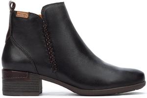 Женские ботильоны на высоком каблуке Pikolinos из кожи Malaga для женщин, цвет черный