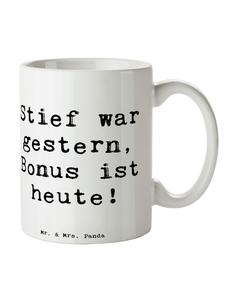 Кружка для бонуса Отец Радости с надписью Saying in White Mr. & Mrs. Panda