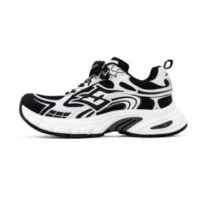 SENGUOGUO Износостойкие низкие массивные кроссовки, увеличивающие рост, унисекс, черно-белые