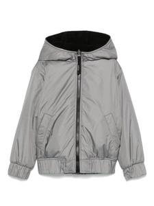 Двусторонний пуховик Aspesi Kids, серый