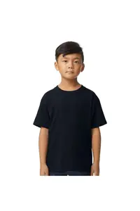 Футболка средней плотности Soft Touch Gildan, черный