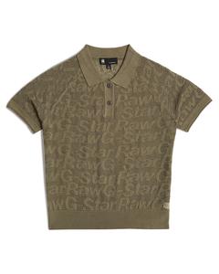 Свитер G-STAR Pointelle, оливковый