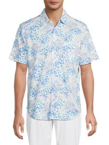 Футболка с принтом Ветви Сан-Вито Tommy Bahama, цвет Blue Palm