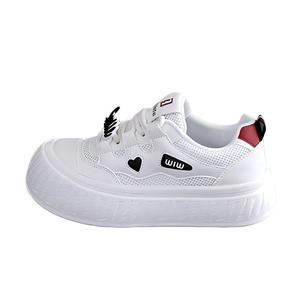 Boldi Kuki Женские низкие скейтбордские кеды бело-черные, цвет White Black