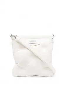Стеганая сумка через плечо Glam Slam MAISON MARGIELA, белый