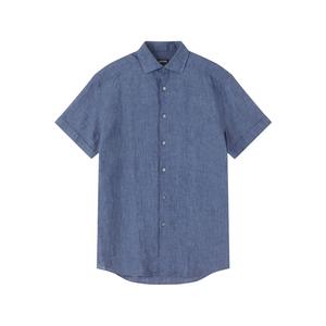 Ermenegildo Zegna Рубашка Zegna FW25 мужская темно-смешанный синий